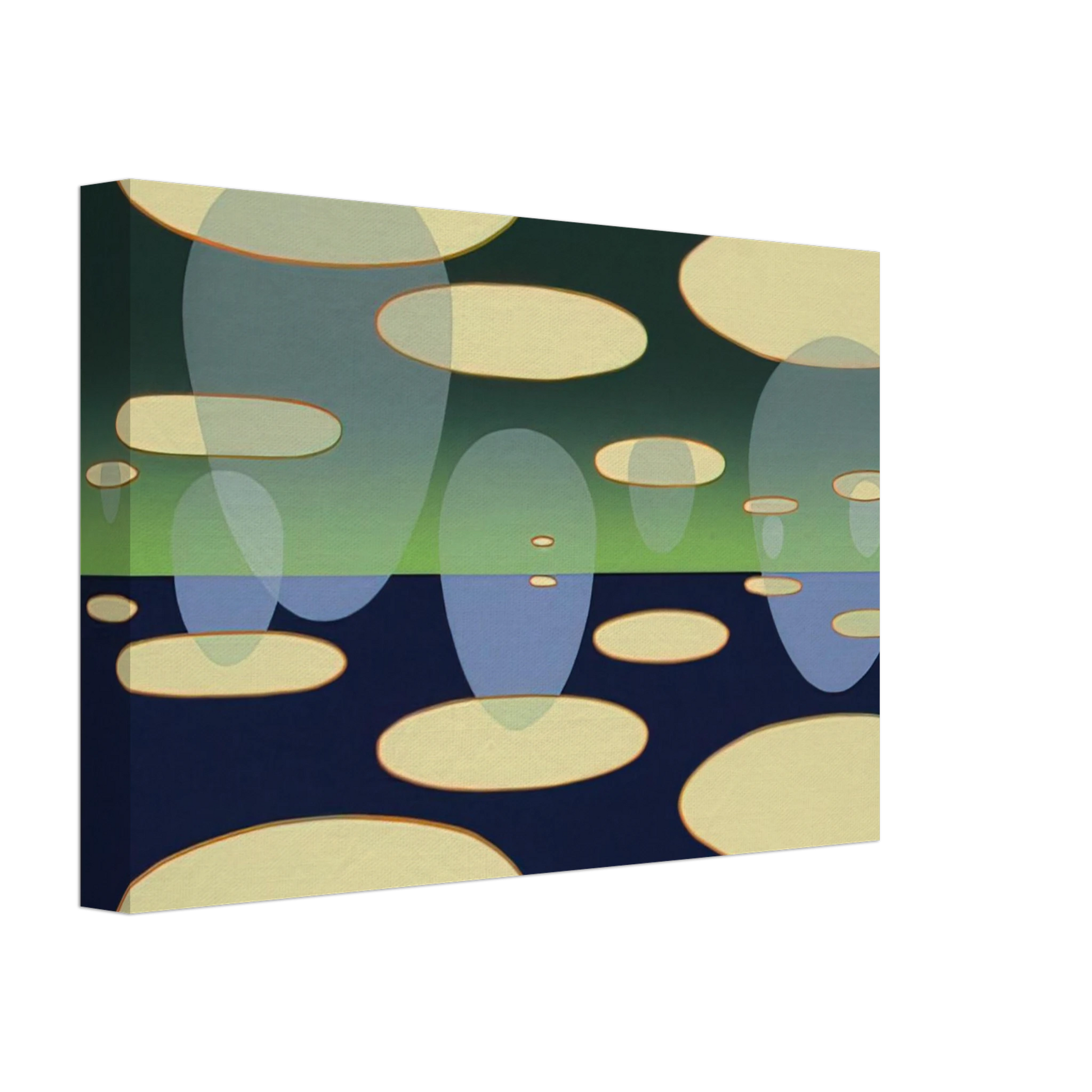 Clarence Holbrook Carter - Eschantos 31 - 1978 Canvas - 70x100 cm / 28x40 inches-canvas