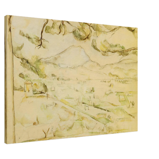 Paul Cezanne - The Arc Valley Canvas - 20x30 cm / 8x12 inches-canvas