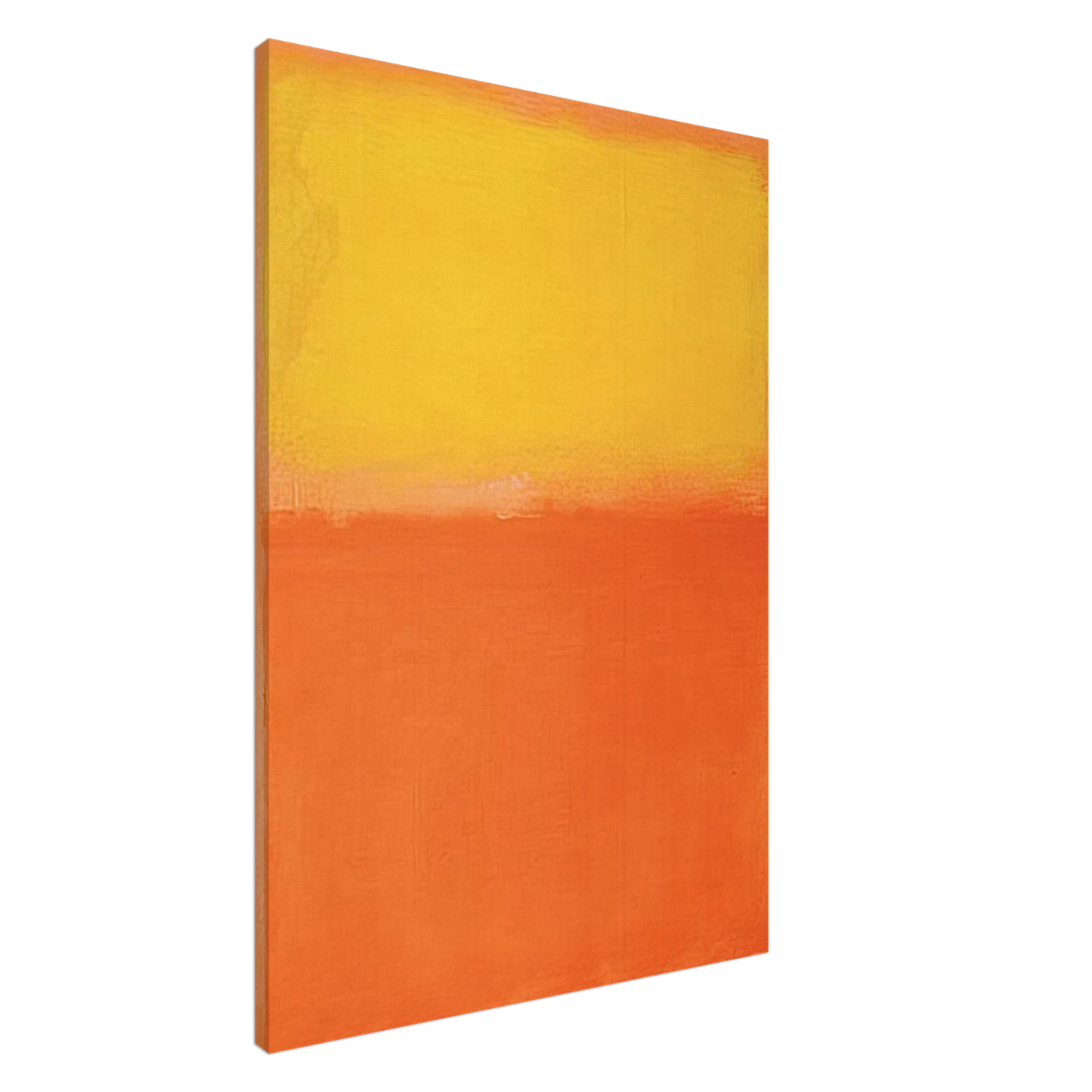 Mark Rothko - Orange and Yellow - 1956 Canvas - 20x30 cm / 8x12 inches-canvas