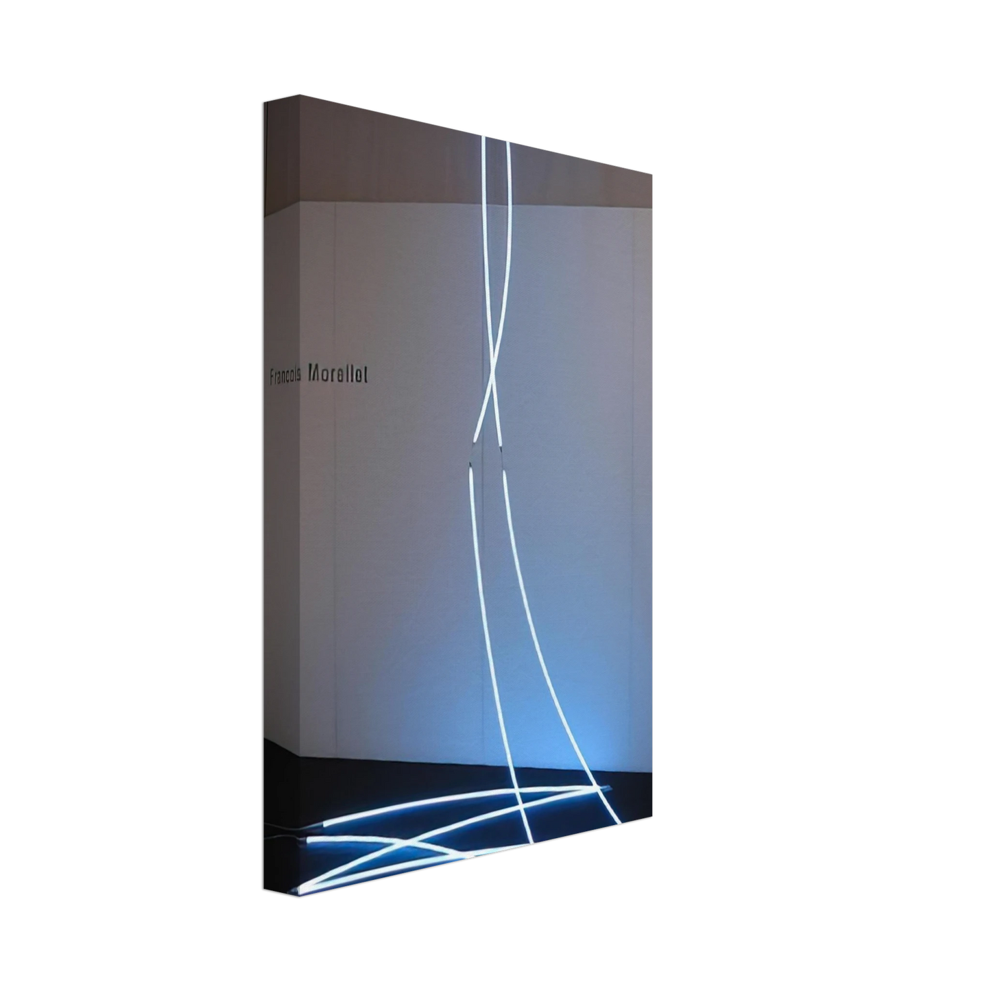 Francois Morellet - Lamentable Despicable - 2008 Canvas - 40x60 cm / 16x24 inches-canvas