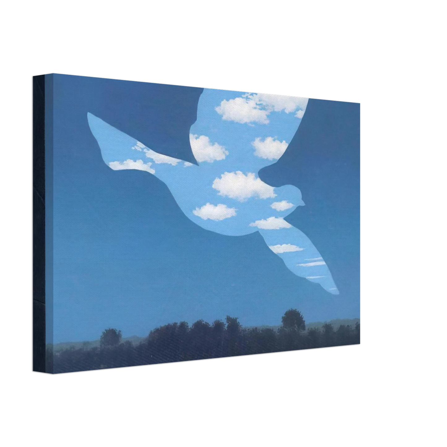 Rene Magritte - THE RETURN 1940 Canvas - 40x60 cm / 16x24 inches-canvas