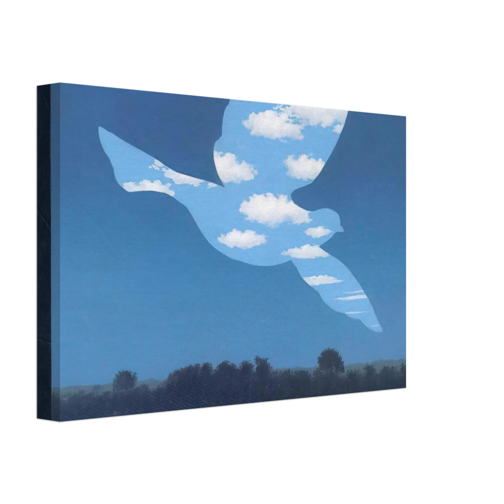 Rene Magritte - THE RETURN 1940 Canvas - 40x60 cm / 16x24 inches-canvas