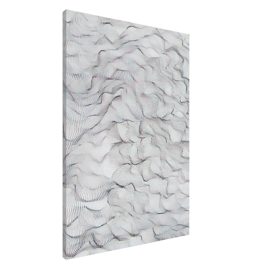 Dadamaino - Il movimento delle cose - 1996 Canvas - 20x30 cm / 8x12 inches-canvas