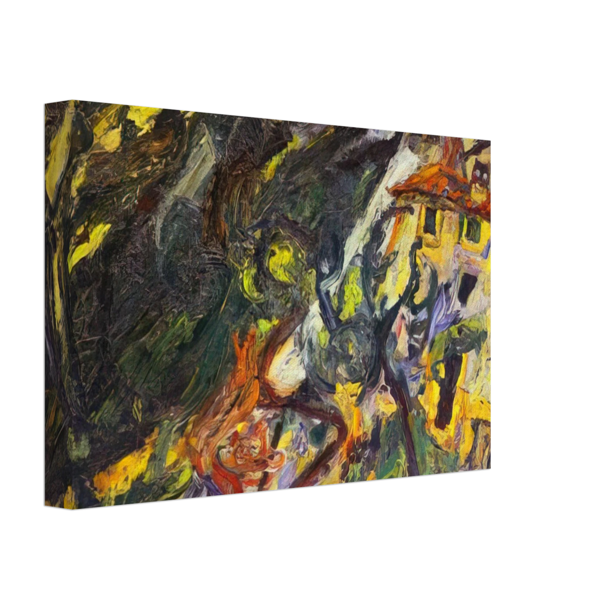 Chaim Soutine - GORGE DE LOUP SUR VENCE Canvas - 70x100 cm / 28x40 inches-canvas