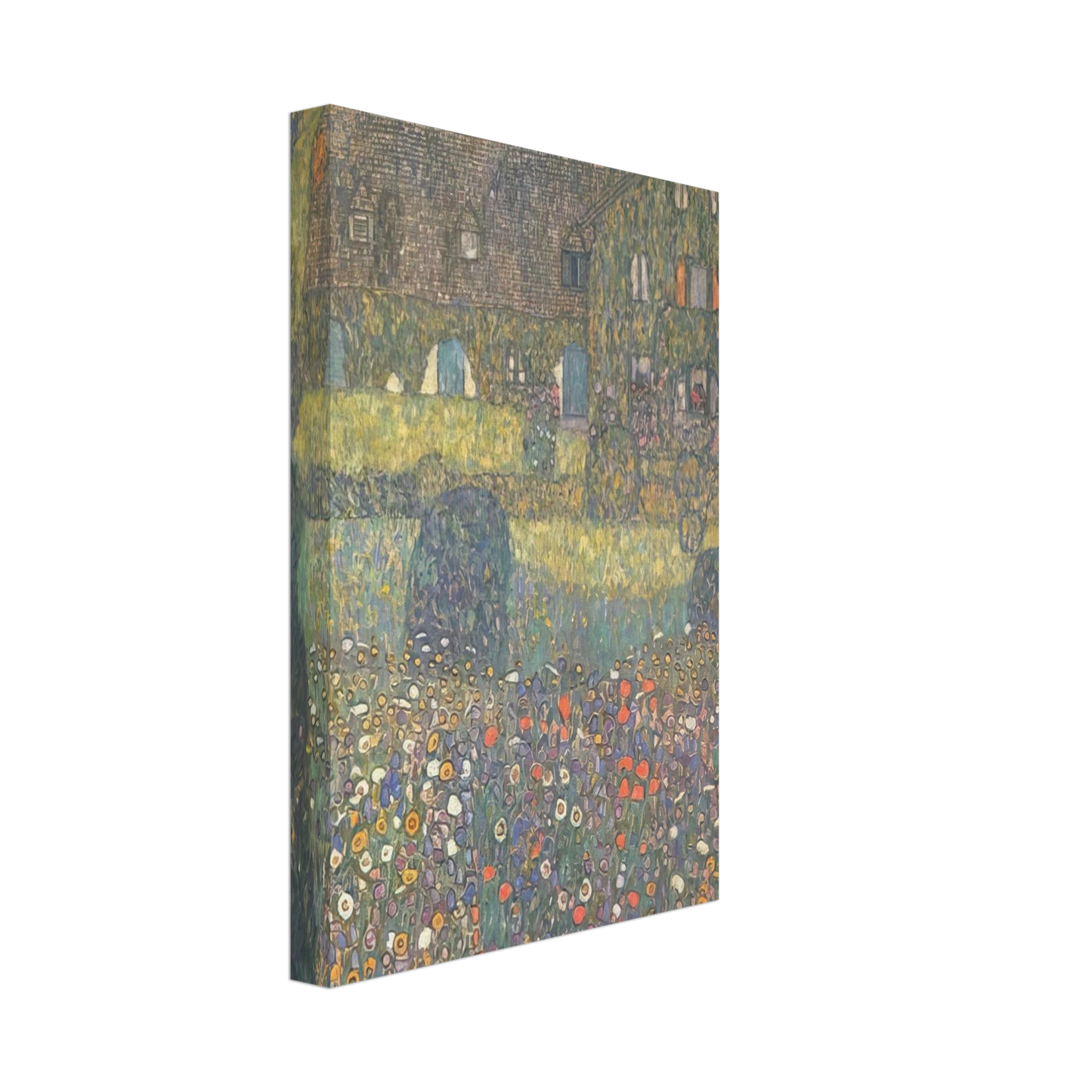 Gustav Klimt - COUNTRY HOUSE BY THE ATTERSEE Canvas - 40x60 cm / 16x24 inches-canvas