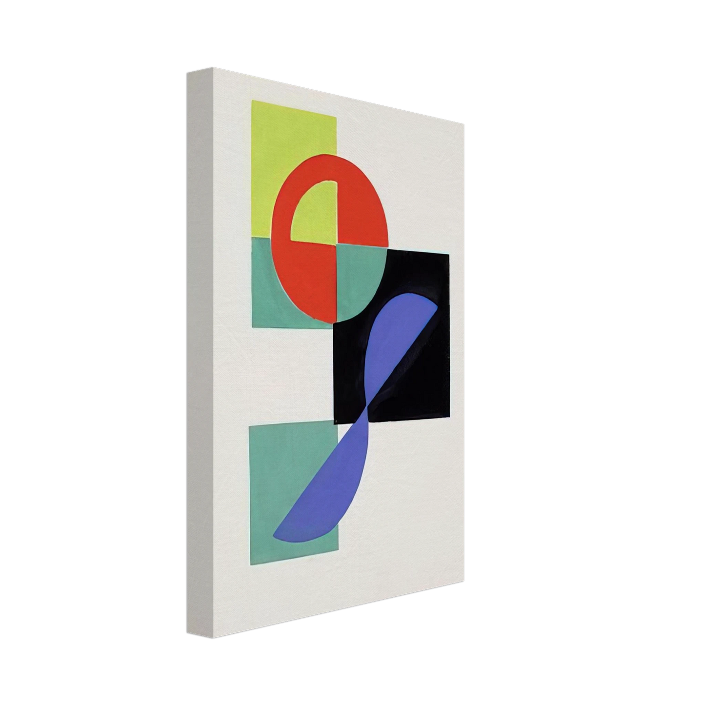 Sonia Delaunay - POEMS BY TRISTAN TZARA Canvas - 70x100 cm / 28x40 inches-canvas