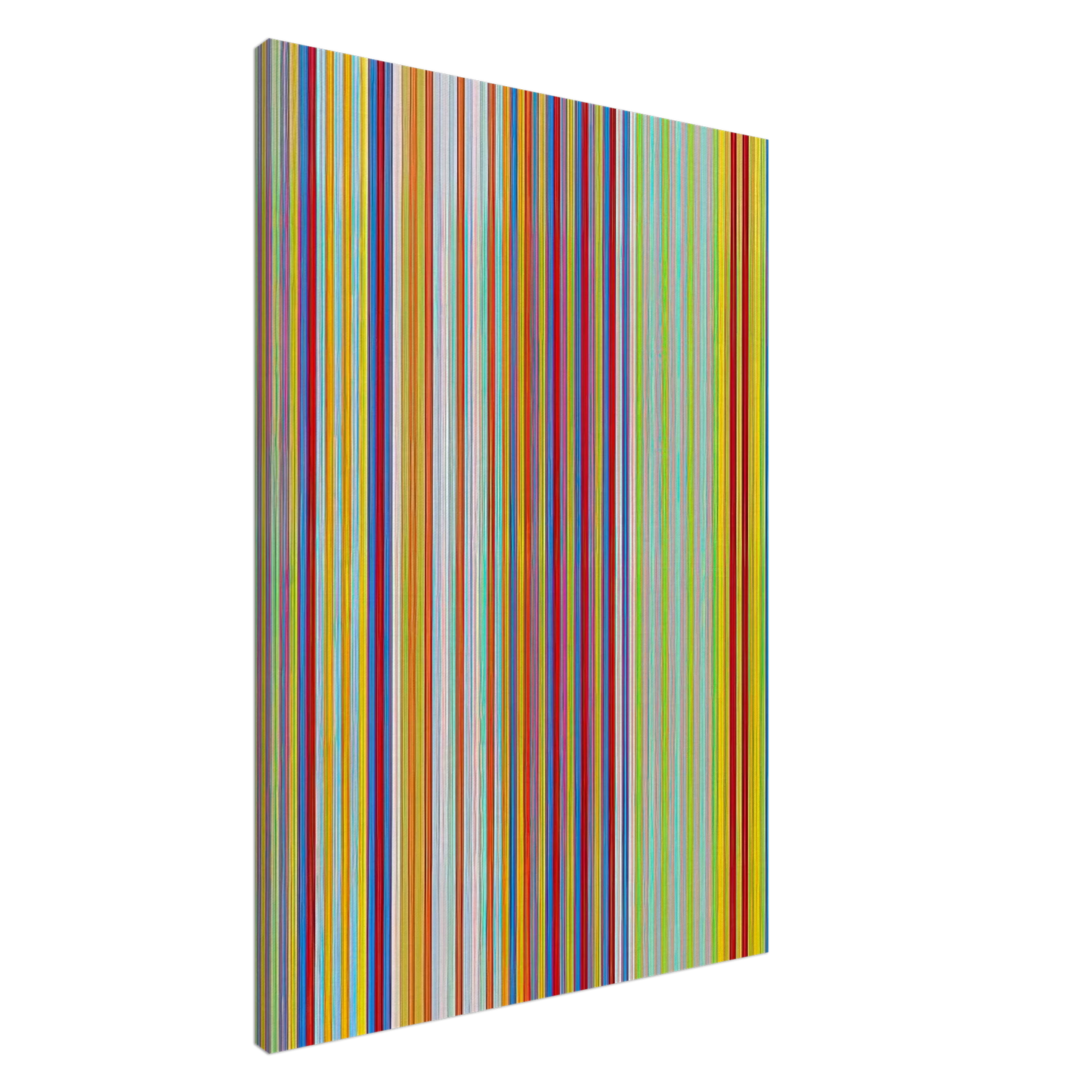 Gene Davis - Graf Zeppelin - 1969 Canvas - 20x30 cm / 8x12 inches-canvas