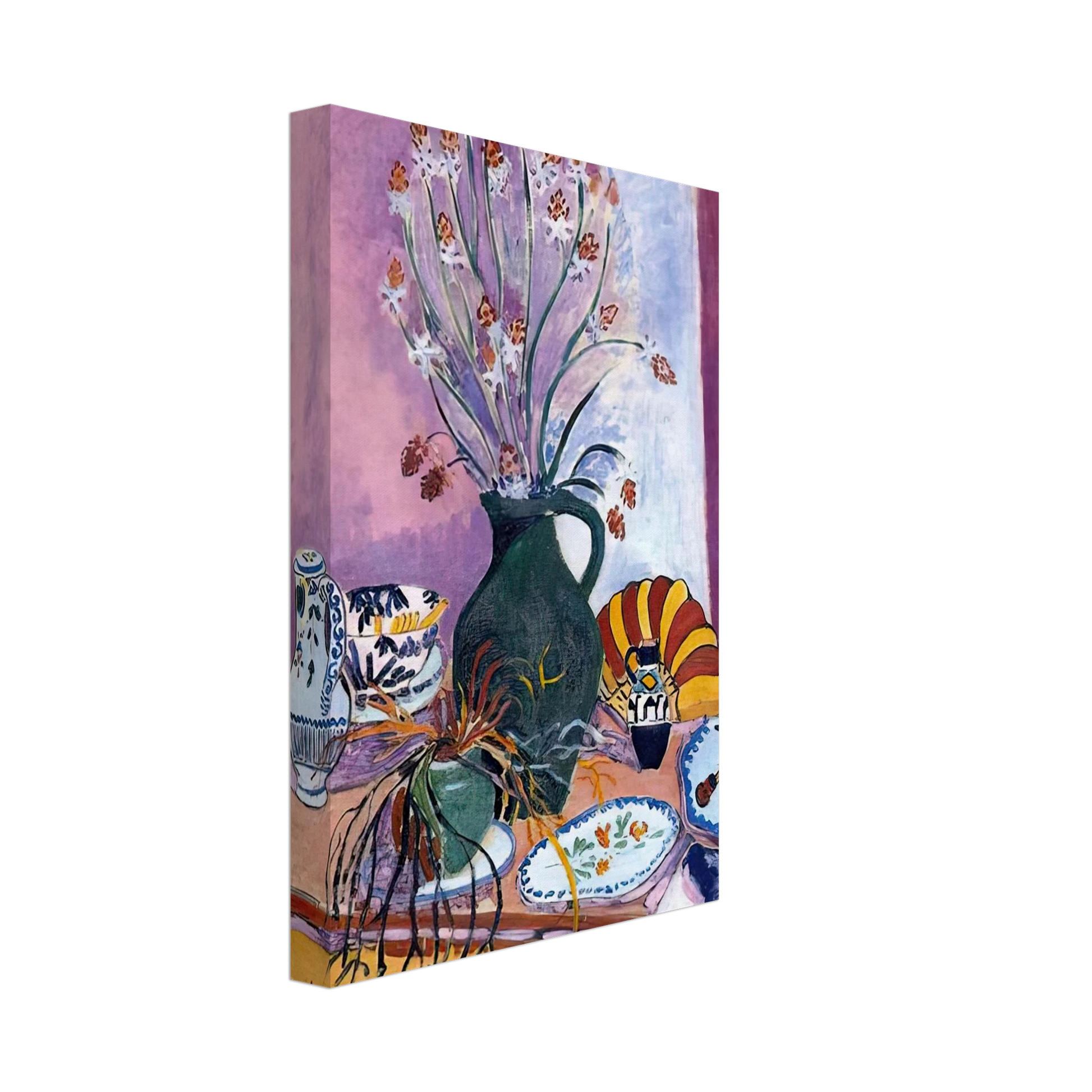 Henri Matisse - STILL LIFE WITH FLOWERS Canvas - 70x100 cm / 28x40 inches-canvas