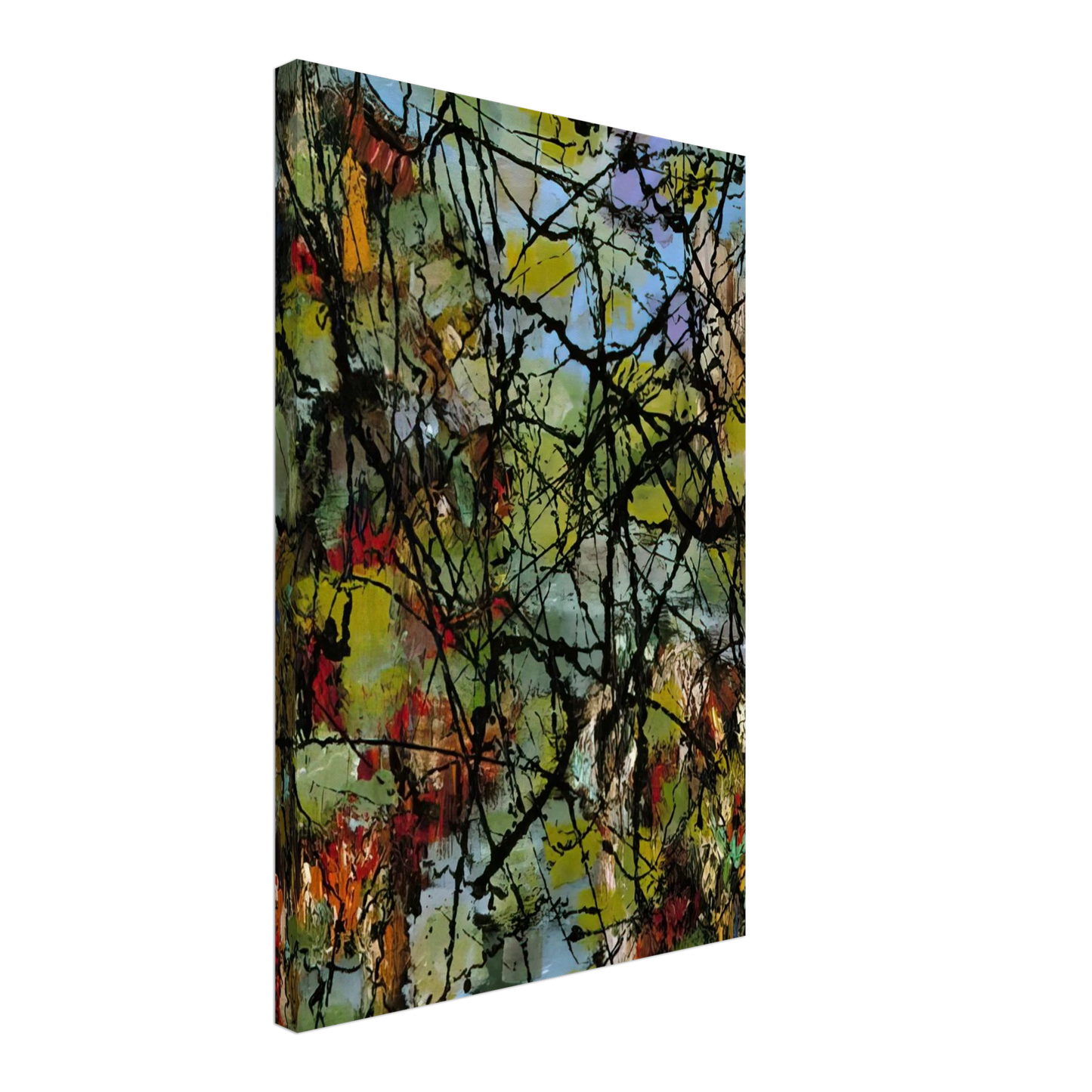 Marcel Barbeau - At the Chateau dâ€™Argol Canvas - 70x100 cm / 28x40 inches-canvas