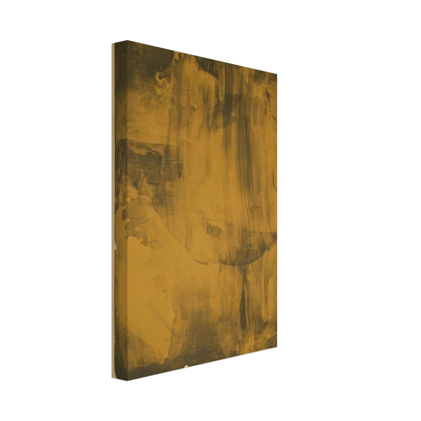 Helen Frankenthaler - Bronze Smoke - 1978 Canvas - 40x60 cm / 16x24 inches-canvas