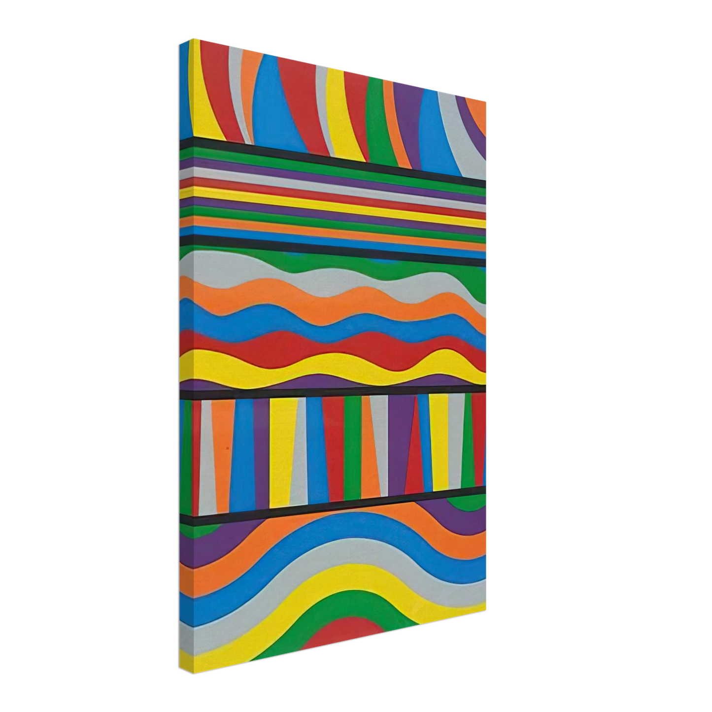 Sol LeWitt - Linear Composition Canvas - 70x100 cm / 28x40 inches-canvas