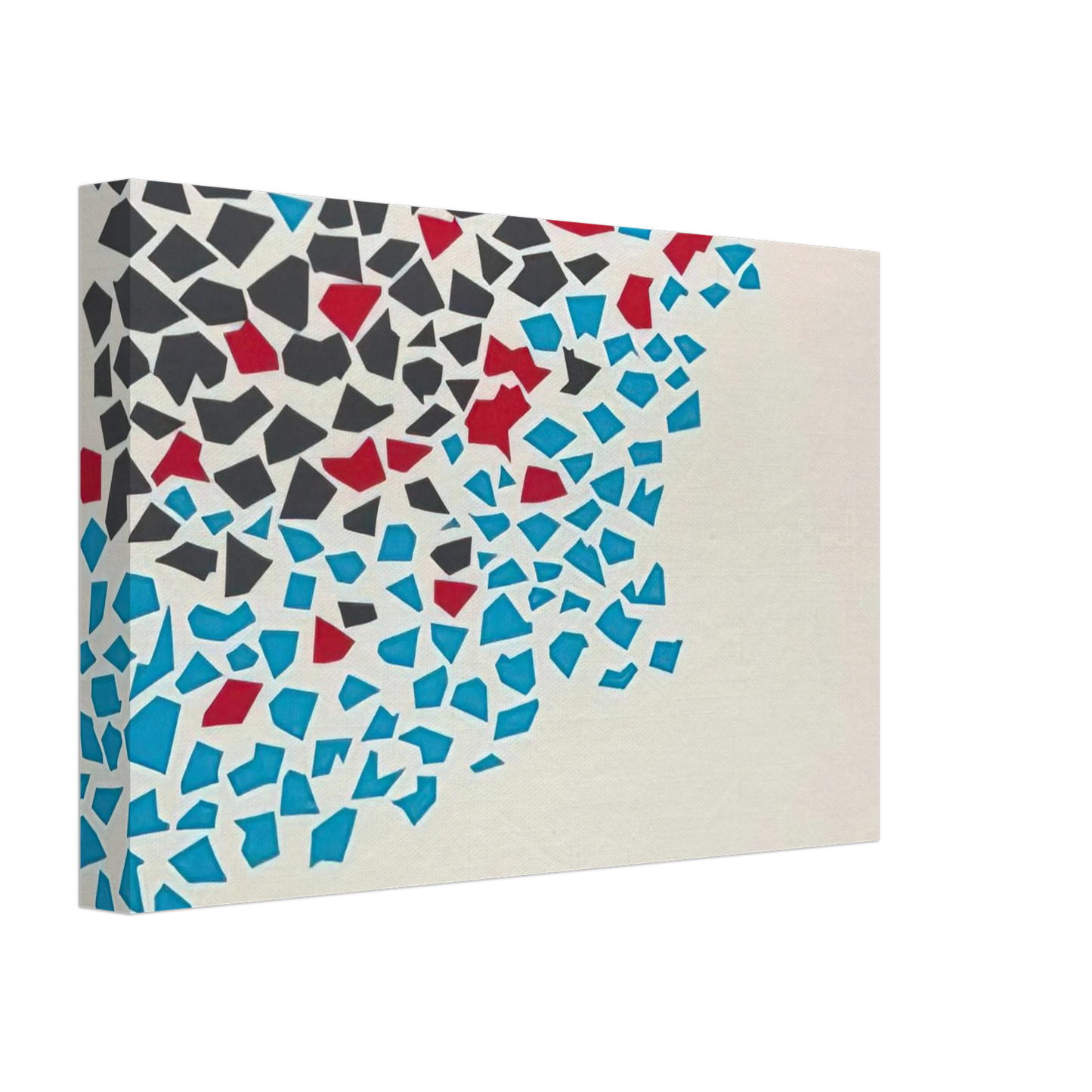 Robert Goodnough - Abstract Composition - 1980 Canvas - 70x100 cm / 28x40 inches-canvas