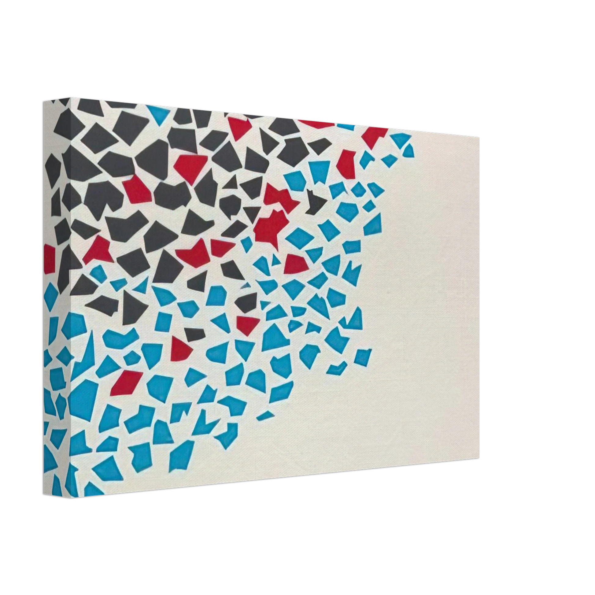 Robert Goodnough - Abstract Composition - 1980 Canvas - 70x100 cm / 28x40 inches-canvas