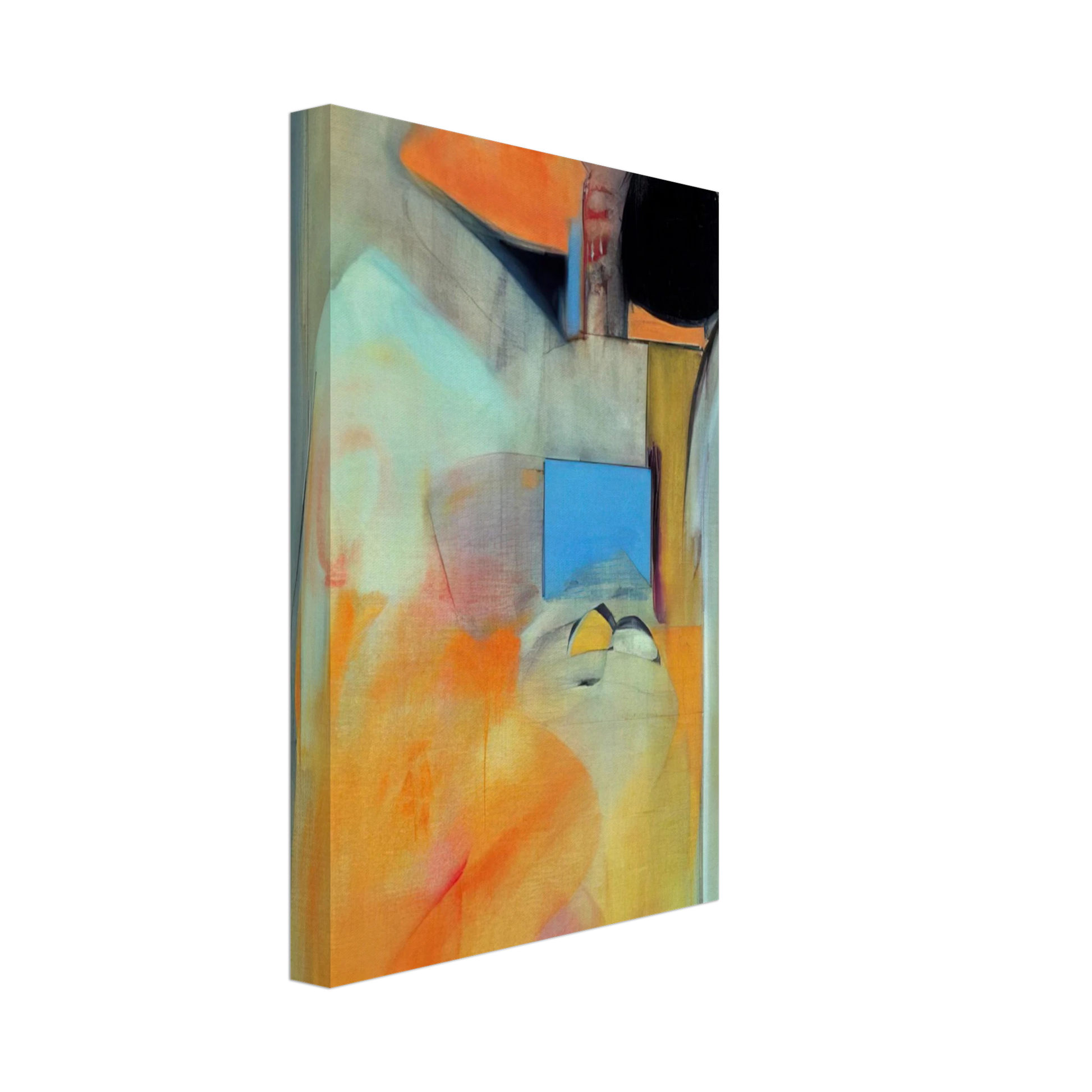 Miriam Schapiro - Pandora - Abstract Expressionism Canvas - 40x60 cm / 16x24 inches-canvas