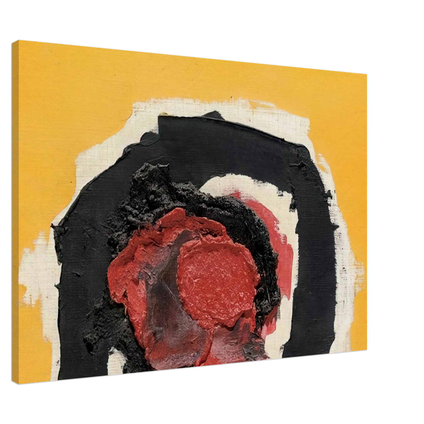 Luis Feito - UNTITLED 1964 Canvas - 20x30 cm / 8x12 inches-canvas