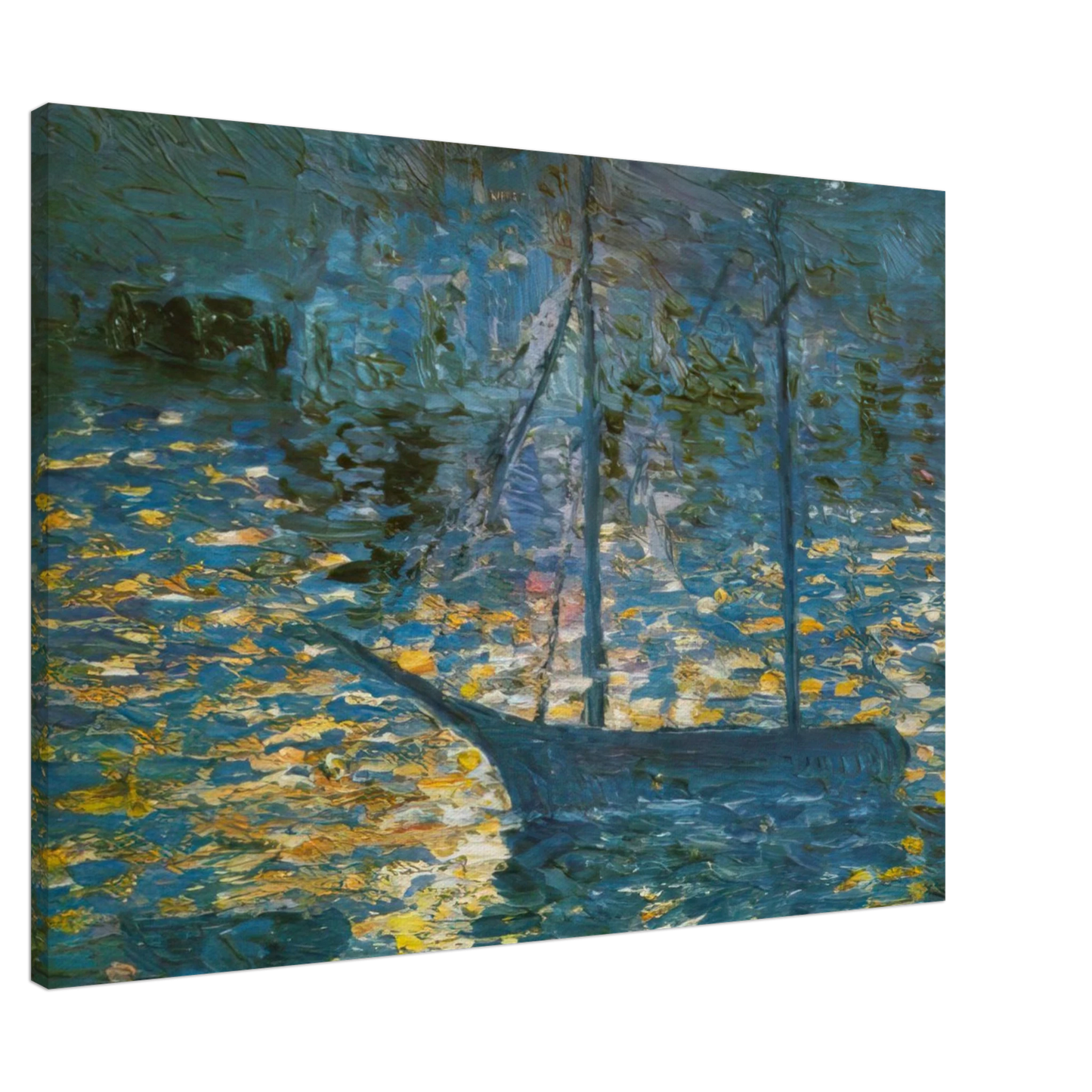 Salvador Dali - BOAT Canvas - 20x30 cm / 8x12 inches-canvas