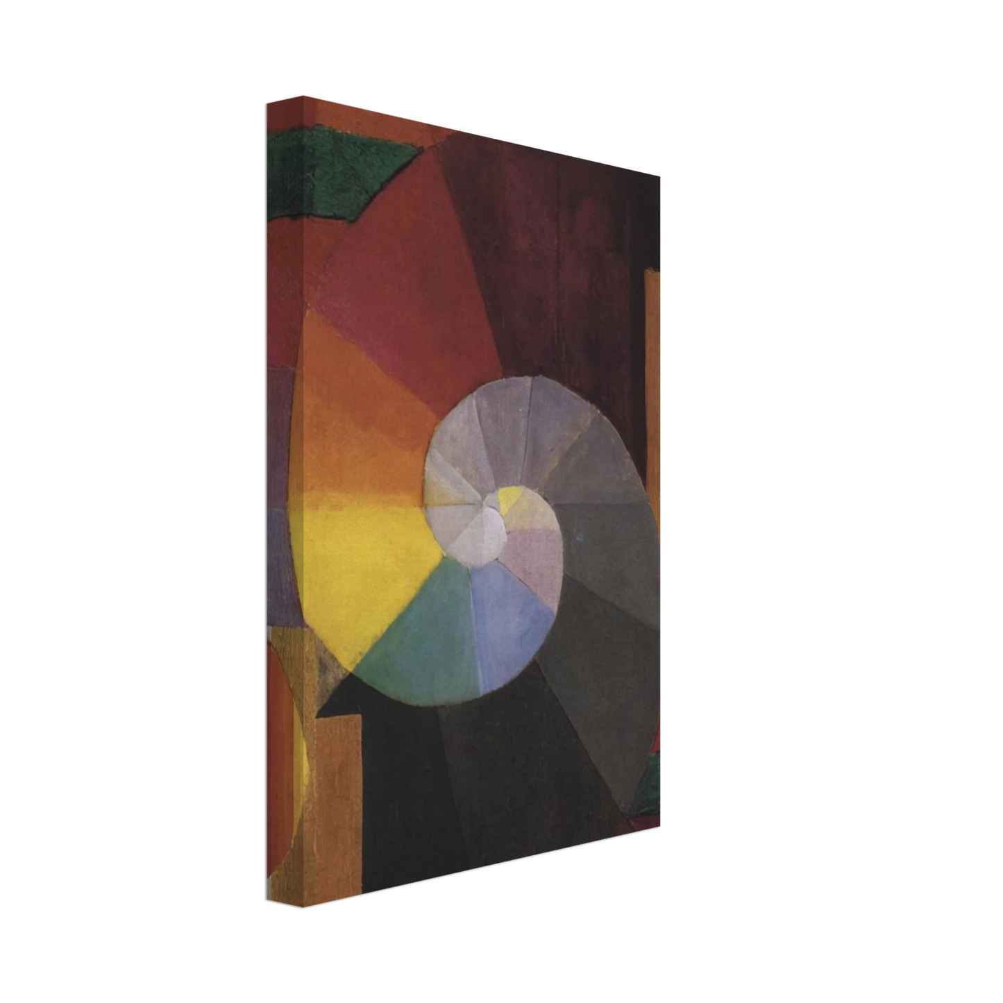 Johannes Itten - The Meeting Canvas - 70x100 cm / 28x40 inches-canvas