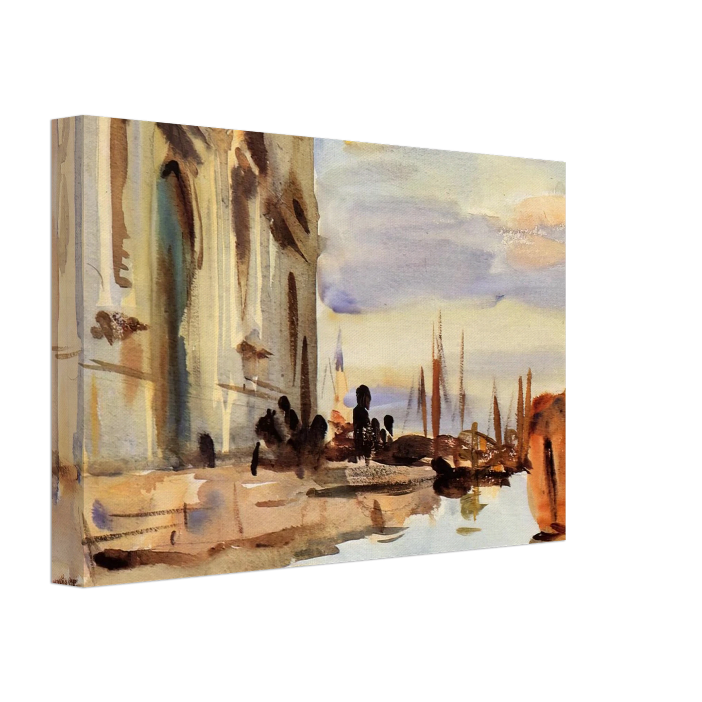 John Singer Sargent - Spirito Santo, Saattera Canvas - 70x100 cm / 28x40 inches-canvas
