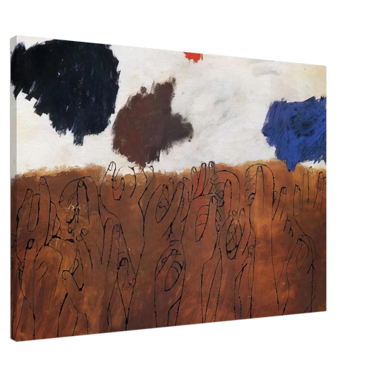 Ben Shahn - NOT DETECTED 29 Canvas - 20x30 cm / 8x12 inches-canvas