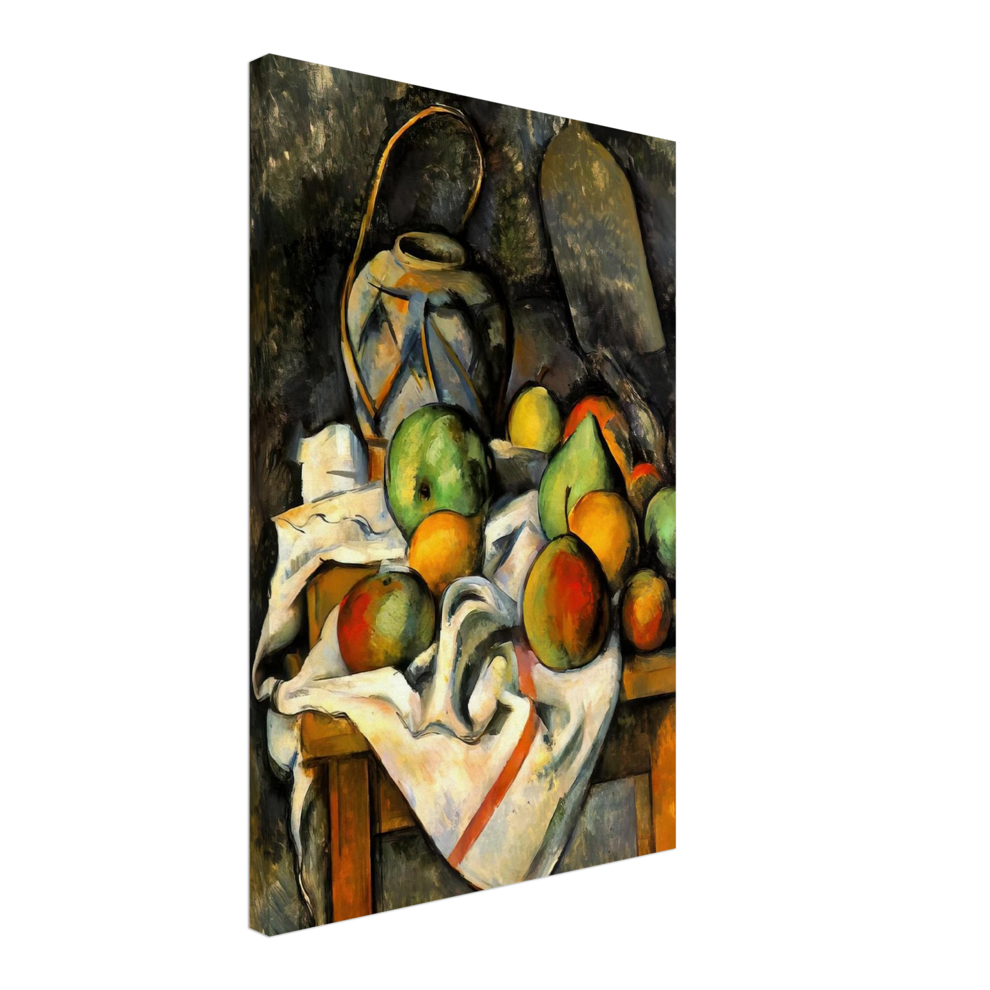 Paul Cezanne - Ginger Jar Canvas - 70x100 cm / 28x40 inches-canvas