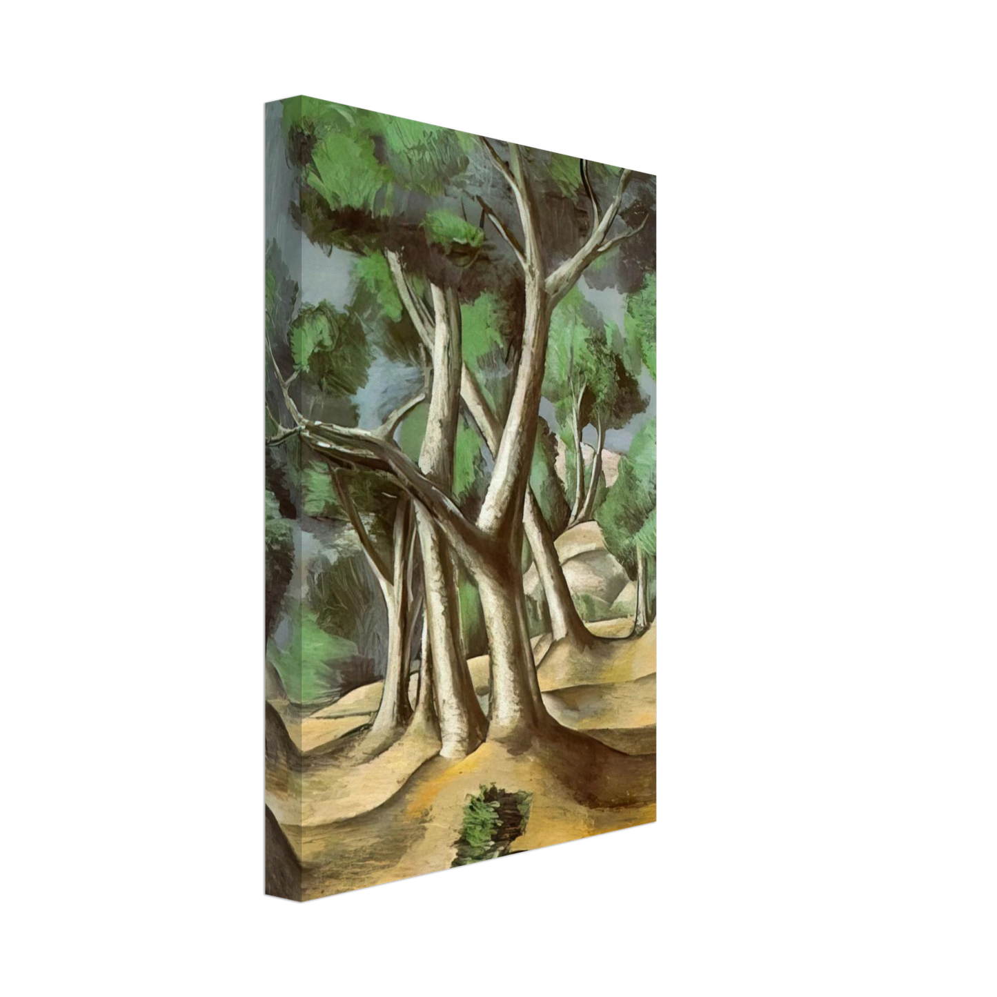 Andre Derain - THE GROVE 1912 Canvas - 40x60 cm / 16x24 inches-canvas