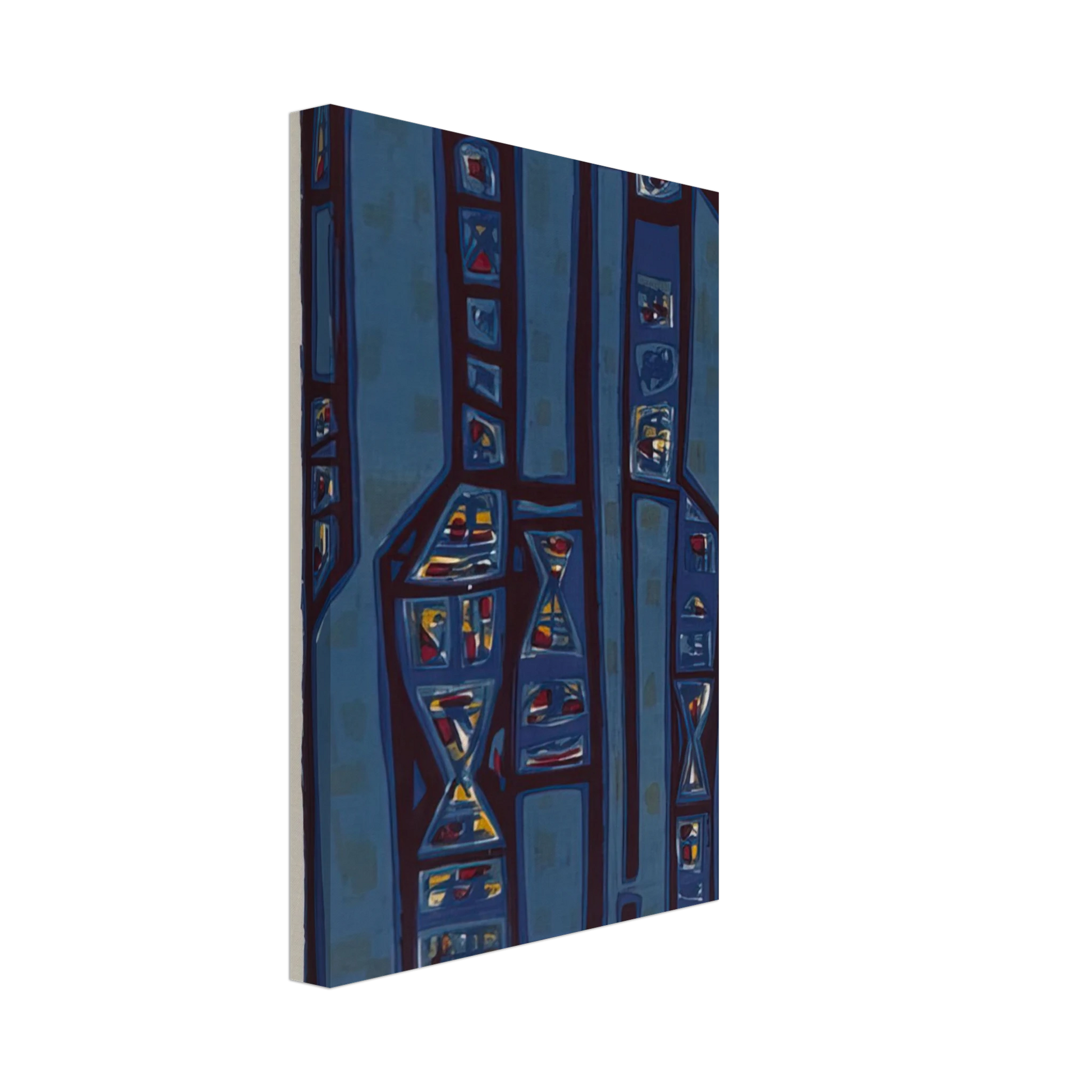 Alfred Manessier - Litanies - 1952 Canvas - 40x60 cm / 16x24 inches-canvas