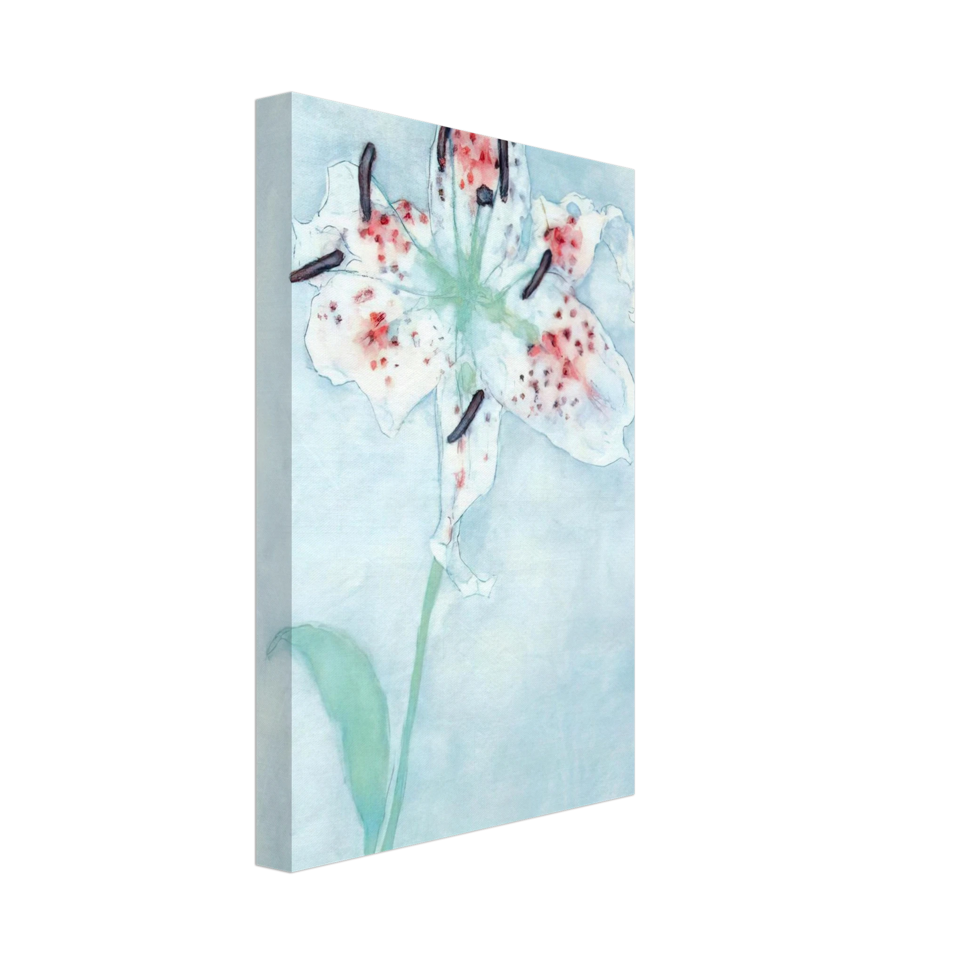 Piet Mondrian - Lily Canvas - 70x100 cm / 28x40 inches-canvas