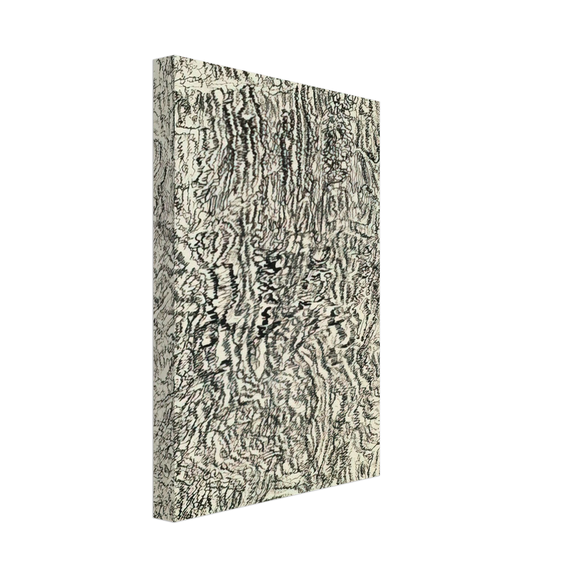 Henri Michaux - DESSIN MESCALINIEN 1958 Canvas - 40x60 cm / 16x24 inches-canvas