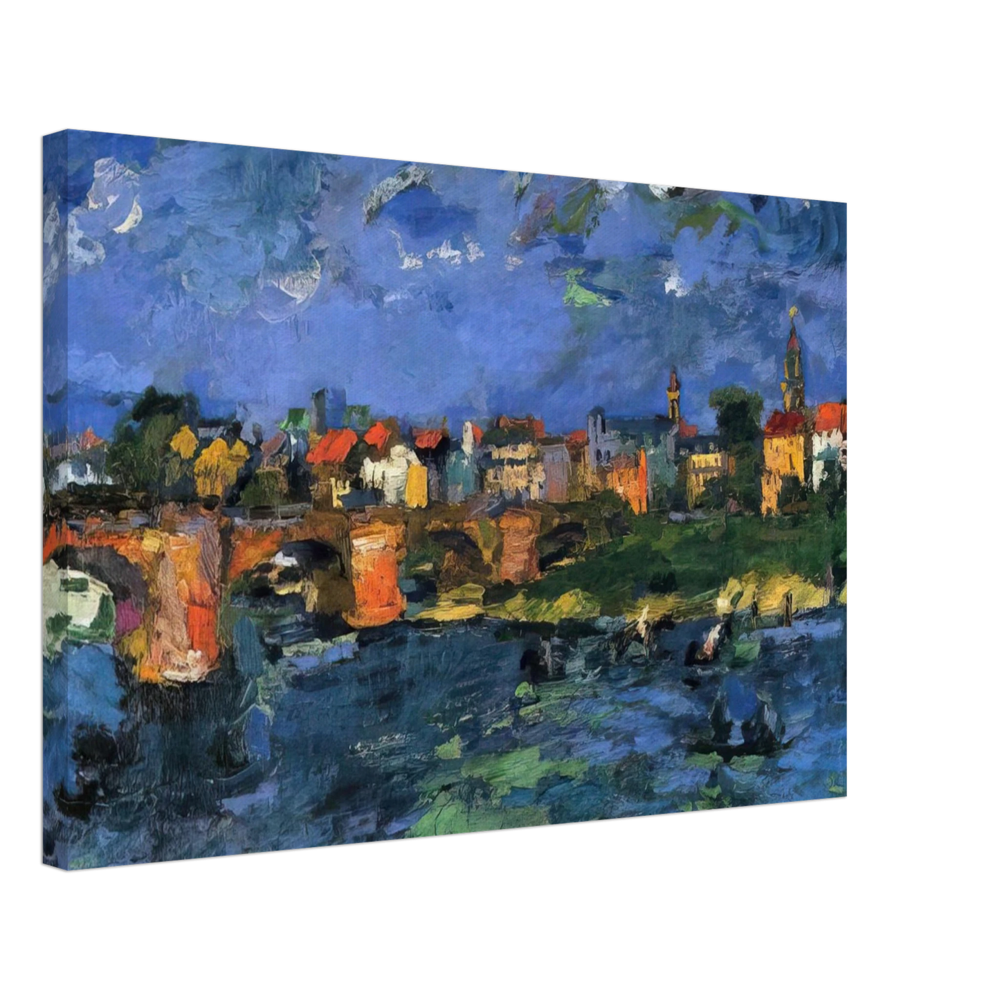OSKAR KOKOSCHKA - NOT_DETECTED_235875 Canvas - 40x60 cm / 16x24 inches-canvas