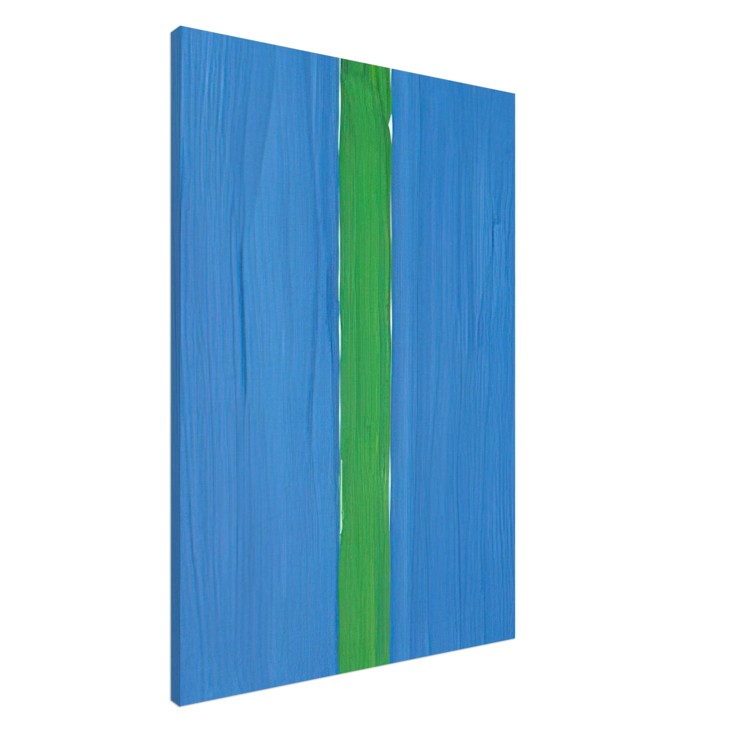 Gunther Forg - Composition bleue et verte - 1988 Canvas - 20x30 cm / 8x12 inches-canvas