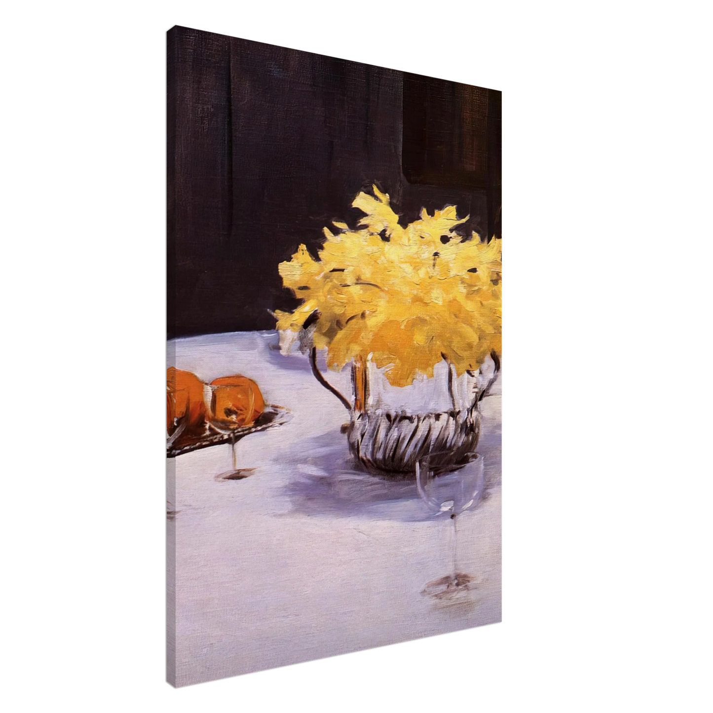 John Singer Sargent - Still Life with Daffodils Canvas - 20x30 cm / 8x12 inches-canvas