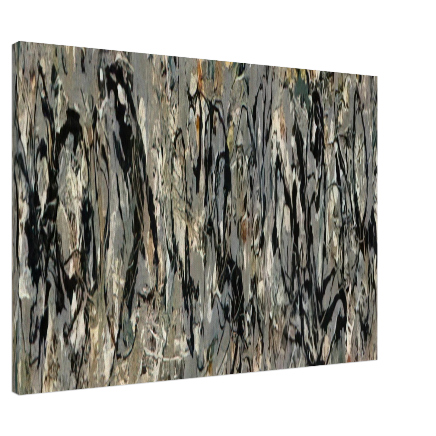 Jackson Pollock - NUMBER 10 1949 Canvas - 20x30 cm / 8x12 inches-canvas