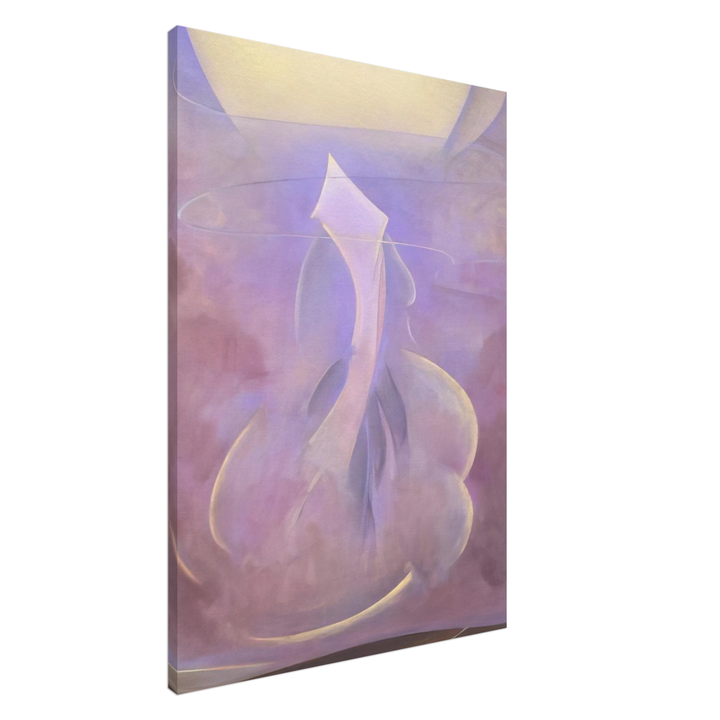 Agnes Lawrence Pelton - Ascent aka Liberation - 1946 Canvas - 20x30 cm / 8x12 inches-canvas