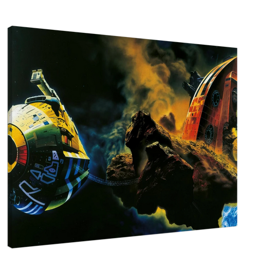 Chris Foss - Chris Foss Canvas - 20x30 cm / 8x12 inches-canvas