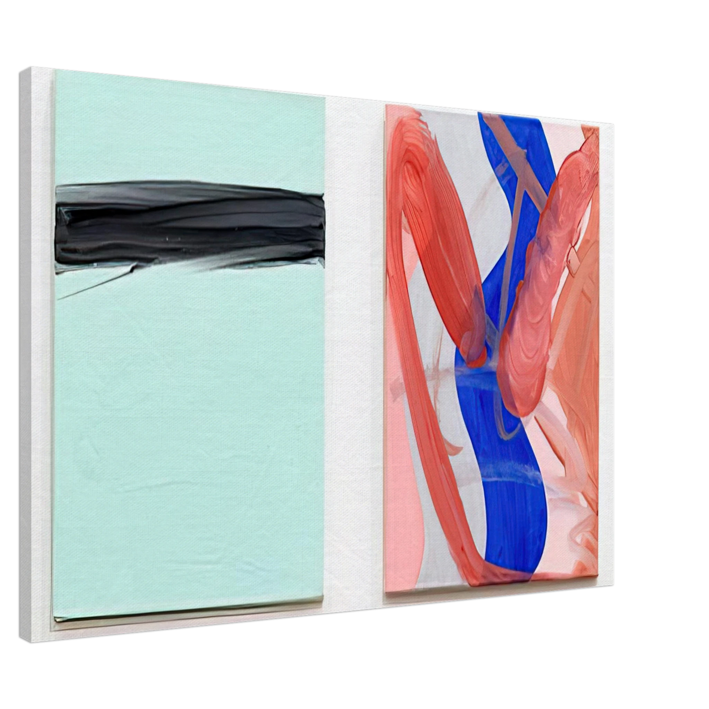 Michel Majerus - Untitled - 1996 Canvas - 20x30 cm / 8x12 inches-canvas