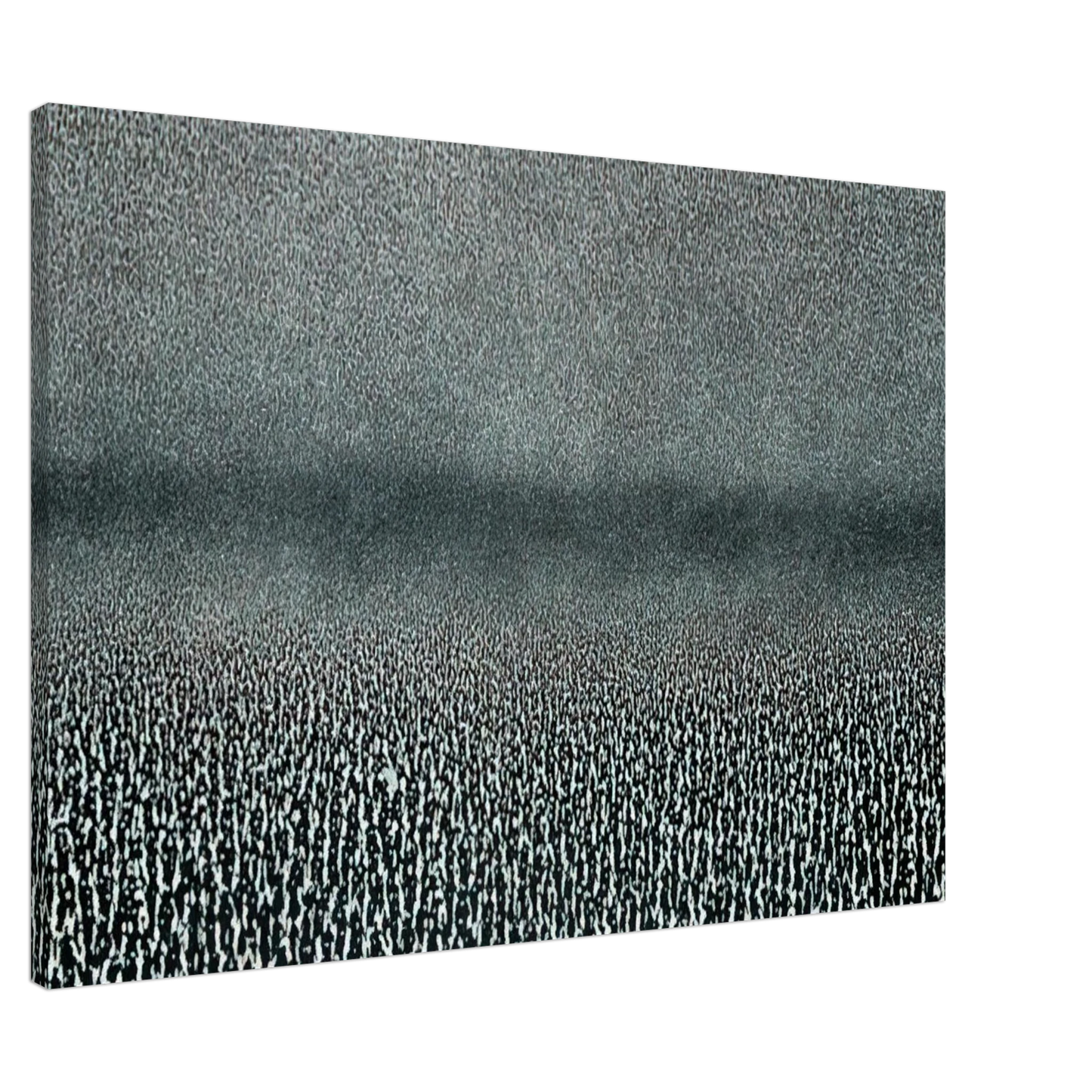 Roman Opalka - Ziemia fragment - 1969 Canvas - 20x30 cm / 8x12 inches-canvas