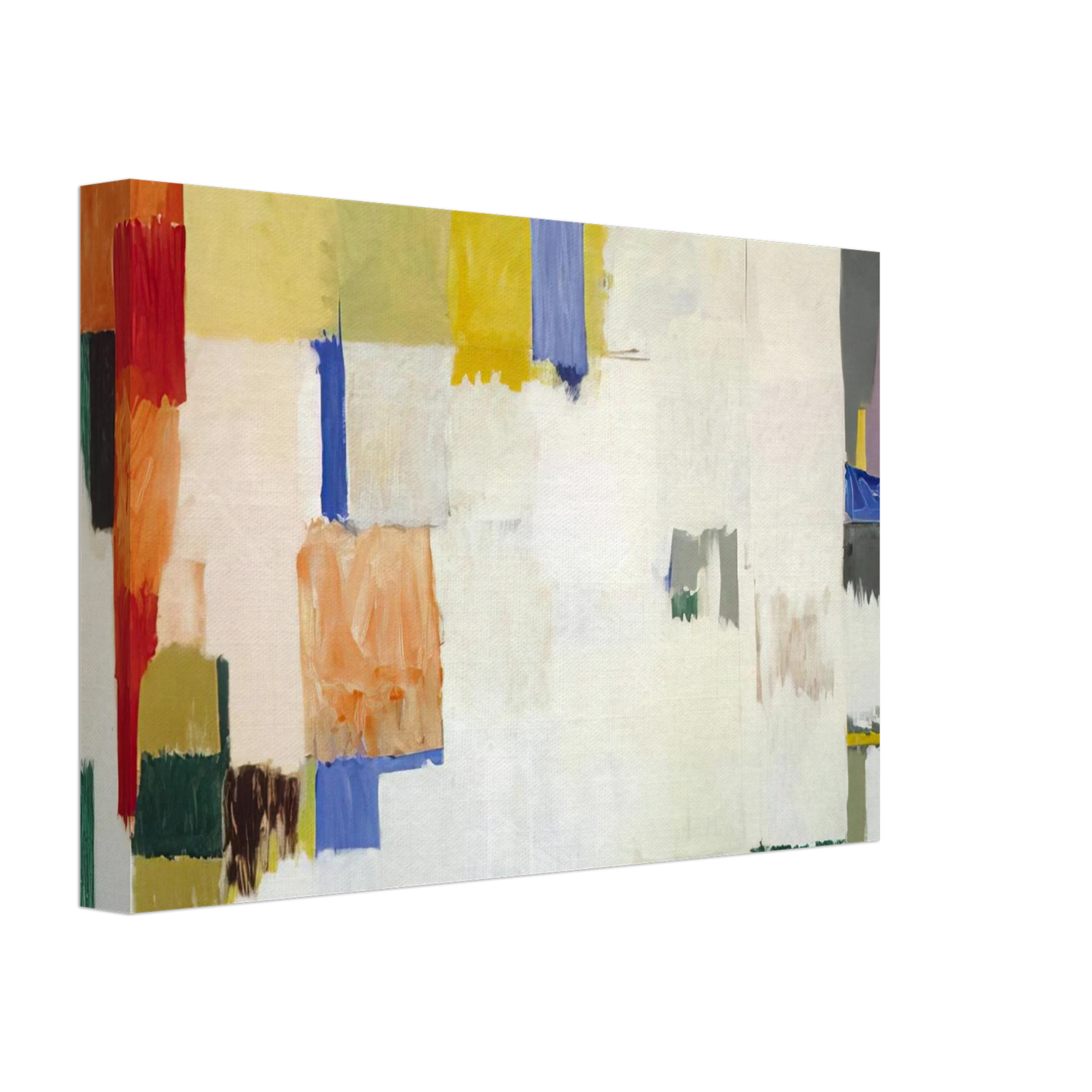 Emil Schumacher - Untitled - 1956 Canvas - 70x100 cm / 28x40 inches-canvas