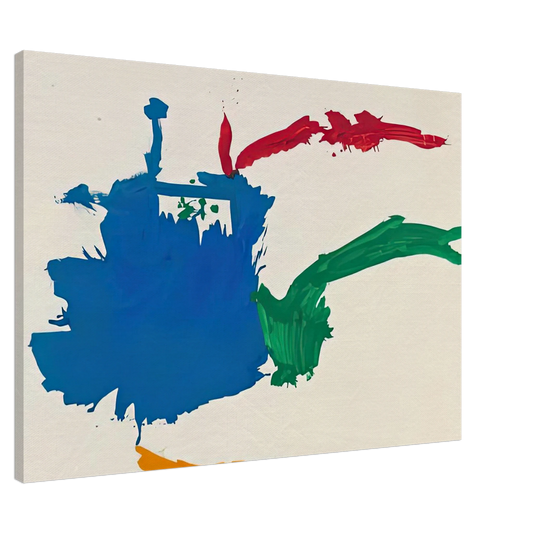 Helen Frankenthaler - Italian Beach, 1960- Canvas - 20x30 cm / 8x12 inches-canvas