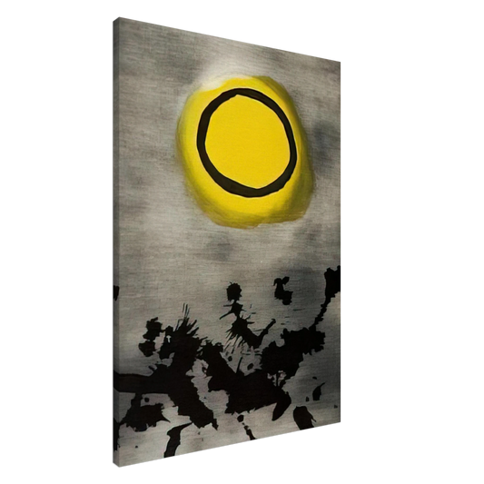 Adolph Gottlieb - Untitled - 1972 Canvas - 20x30 cm / 8x12 inches-canvas