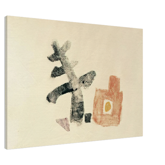 Julius Bissier - 11.5.50 - 1950 Canvas - 20x30 cm / 8x12 inches-canvas