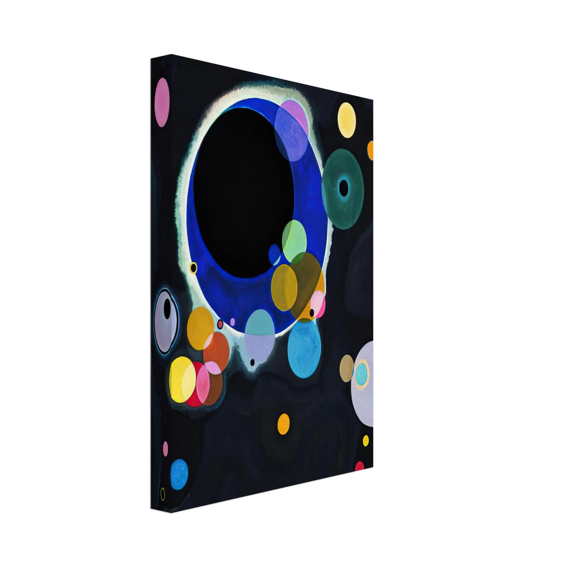 Wassily Kandinsky - SEVERAL CIRCLES 1926 Canvas - 40x60 cm / 16x24 inches-canvas