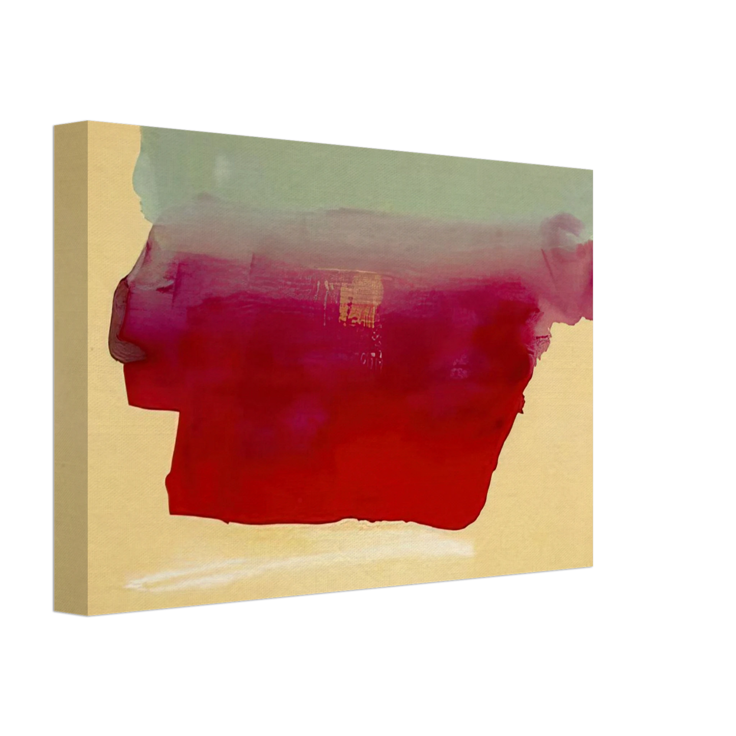 Helen Frankenthaler - Robinson s Wrap - 1974 Canvas - 70x100 cm / 28x40 inches-canvas