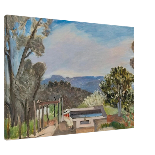 Henri Matisse - LE VIVIER PAYSAGE DE PROVENCE 1923 Canvas - 20x30 cm / 8x12 inches-canvas