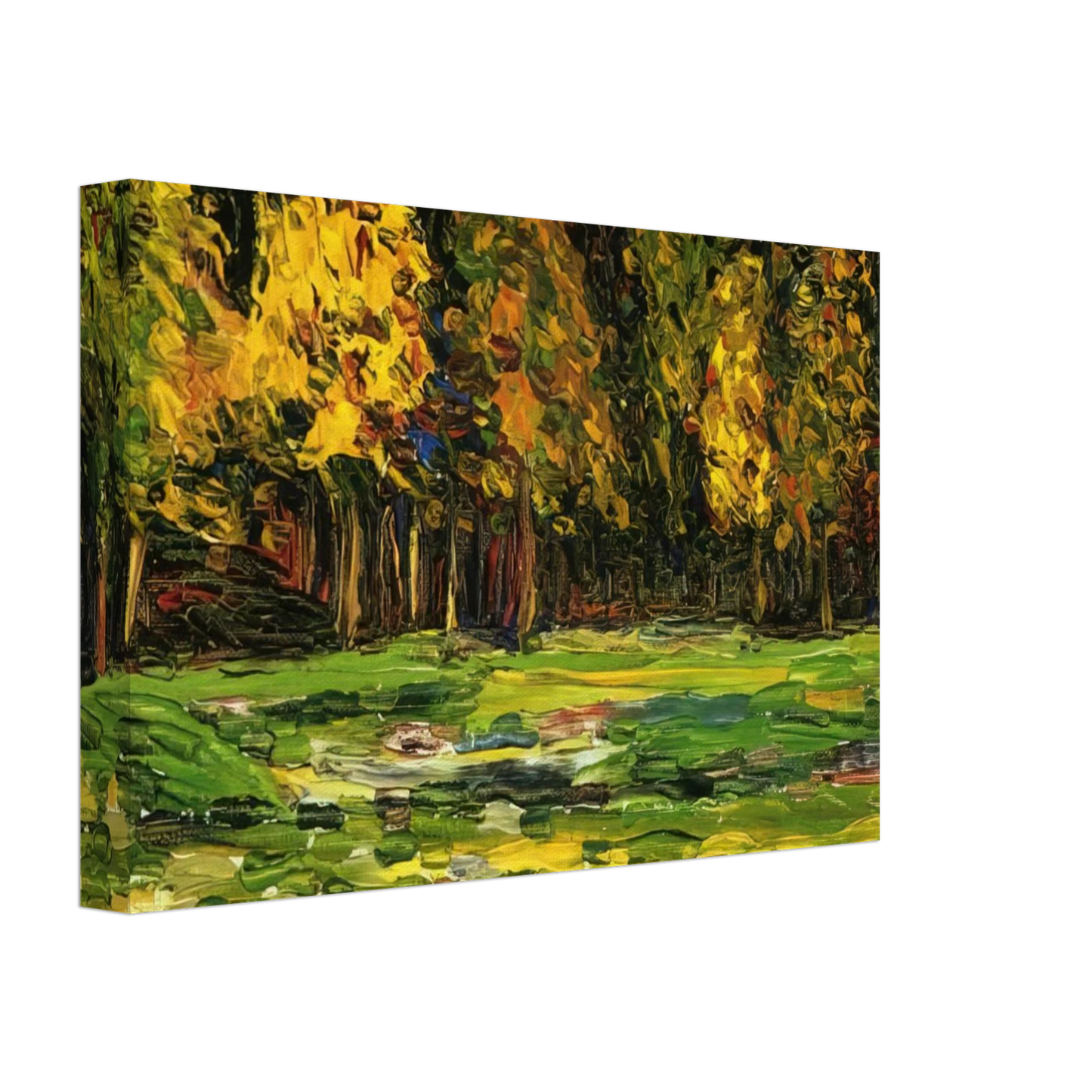 Wassily Kandinsky - FOREST EDGE Canvas - 70x100 cm / 28x40 inches-canvas