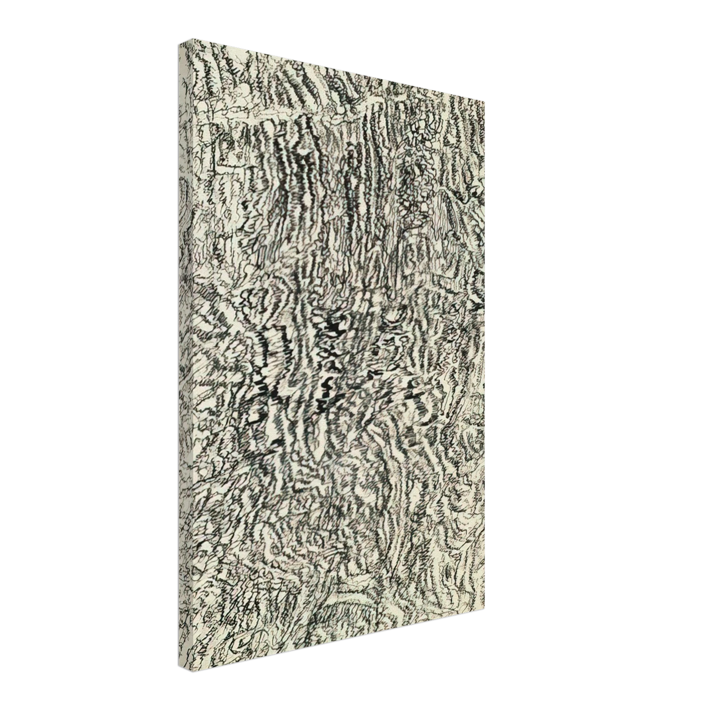 Henri Michaux - Dessin mescalinien - 1958 Canvas - 40x60 cm / 16x24 inches-canvas