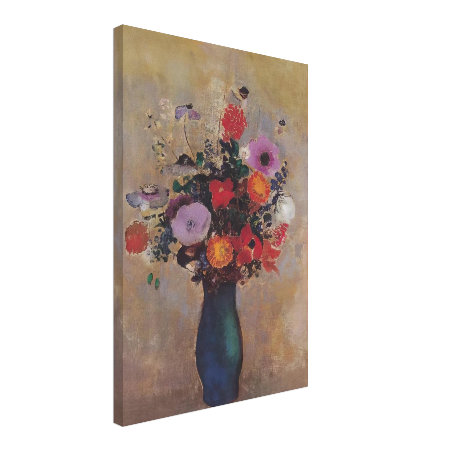 Odilon Redon - WILDFLOWERS Canvas - 70x100 cm / 28x40 inches-canvas