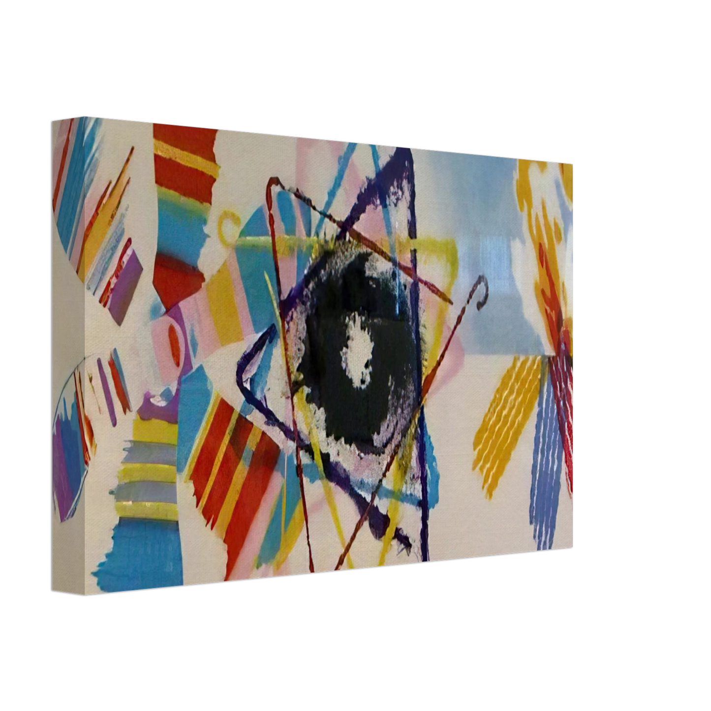 James Rosenquist - Fast Feast Canvas - 40x60 cm / 16x24 inches-canvas