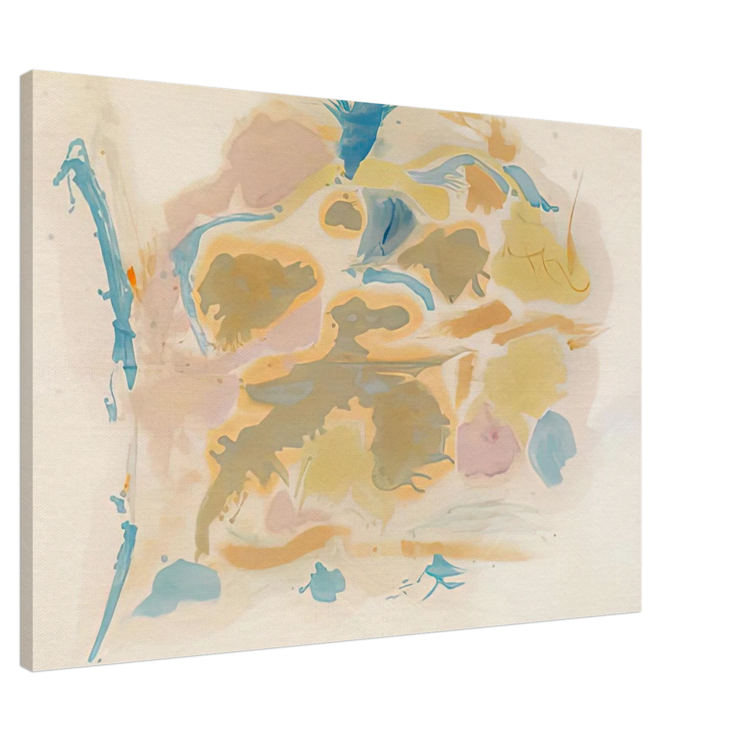 Helen Frankenthaler - Shatter, 1953- Canvas - 20x30 cm / 8x12 inches-canvas
