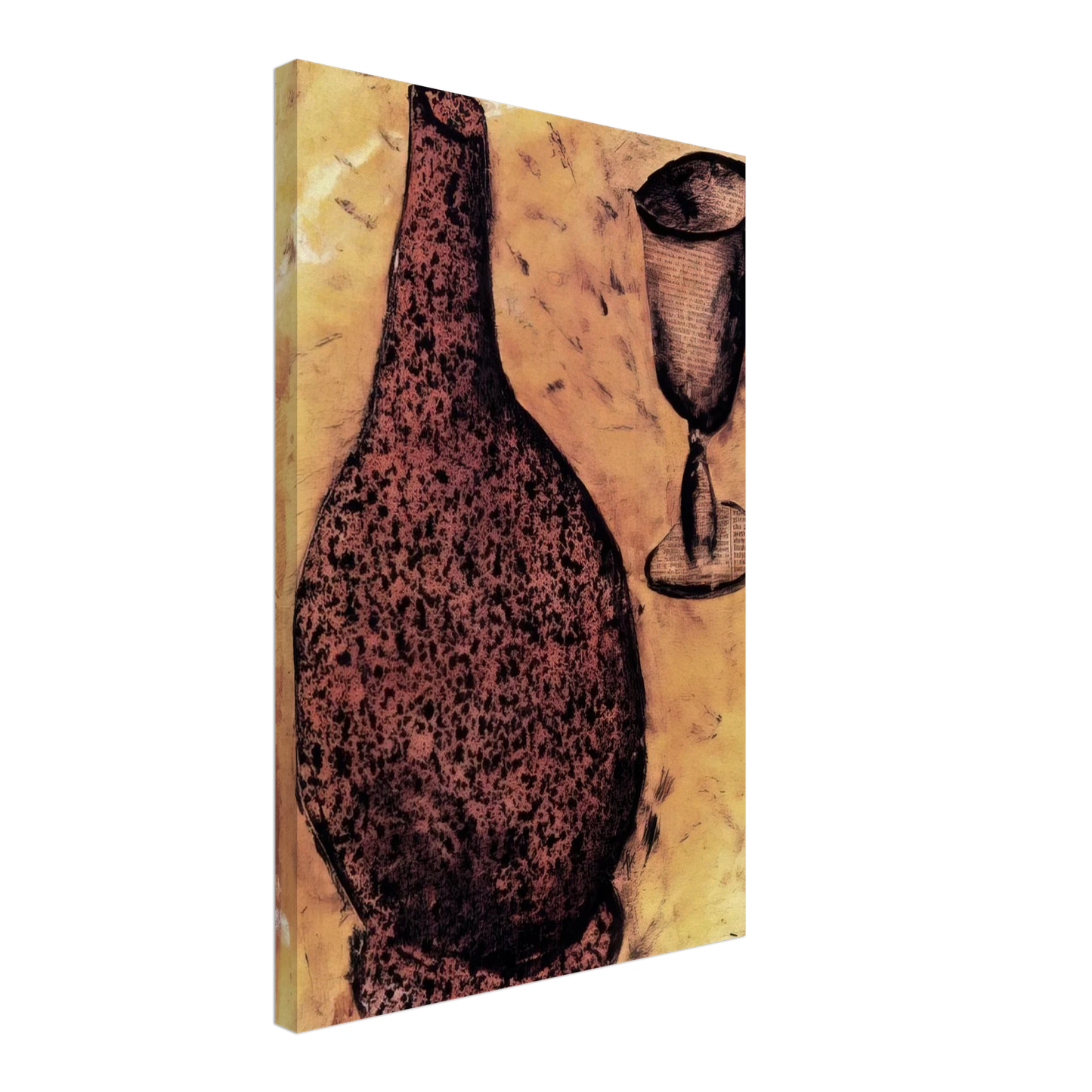 Carlo Carra - IL FIASCO 1915 Canvas - 40x60 cm / 16x24 inches-canvas