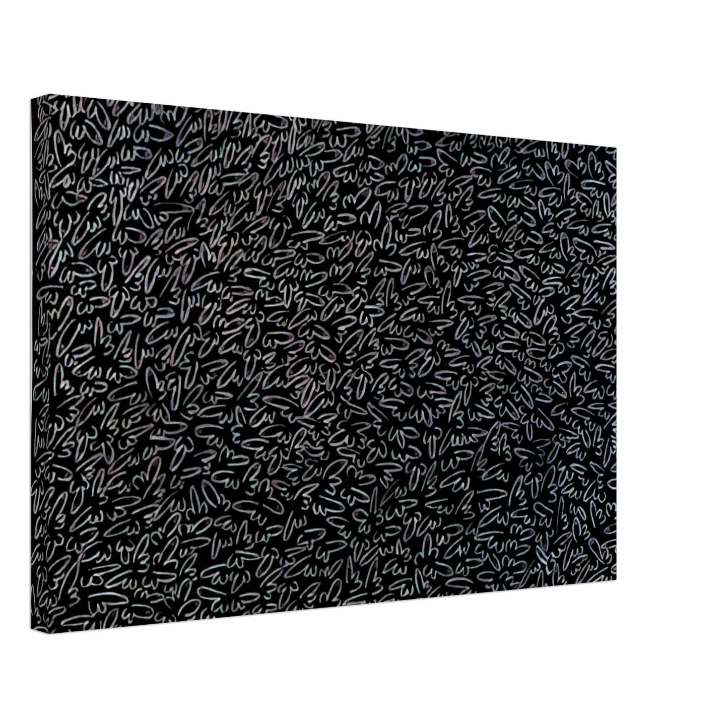 Keith Haring - UNTITLED 1979 0 Canvas - 40x60 cm / 16x24 inches-canvas